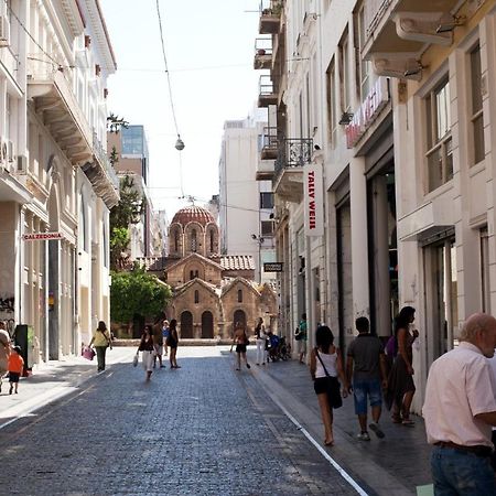 Acropolis Of Athens From Ermou Str Apartment Exterior photo